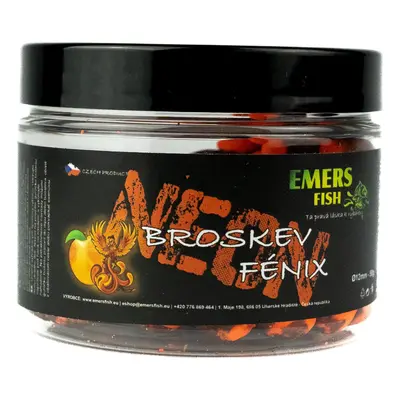 Emersfish boilie neonky broskev fénix 50 g - 12 mm