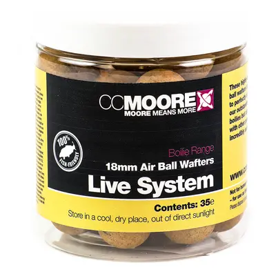 Cc moore neutrálně vyvážené boilie air ball live system 18 mm 35 ks