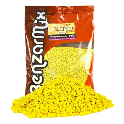 Benzar mix pelety fluo turbo pellet 800 g 1,6 mm - ananas n-butyric