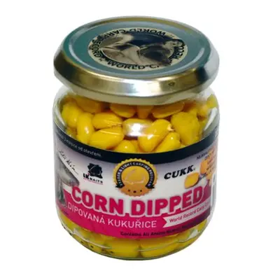 Lk baits dipovaná kukuřice 220 ml-world record carp corn