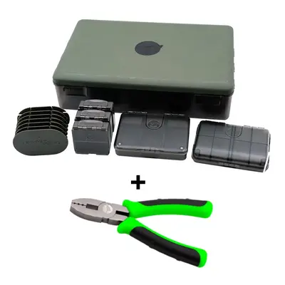 Korda tackle box bundle deal + krimpovací kleště zdarma