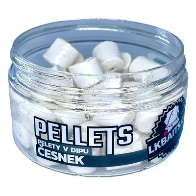 Lk baits pelety v dipu 12 mm 60 g - česnek