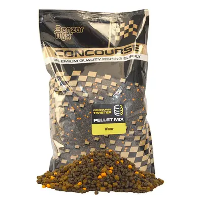 Benzar mix mikro pelety concourse twister pellet mix 2 a 4 mm 800 g - zimní mix pellet