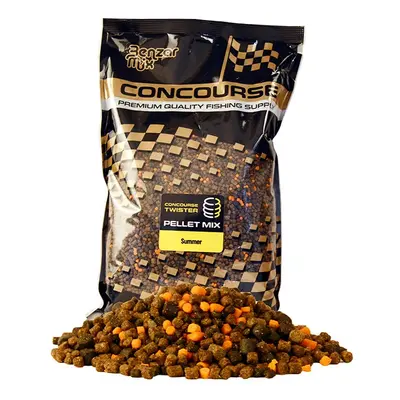 Benzar mix mikro pelety concourse twister pellet mix 2 a 4 mm 800 g - letní mix pellet