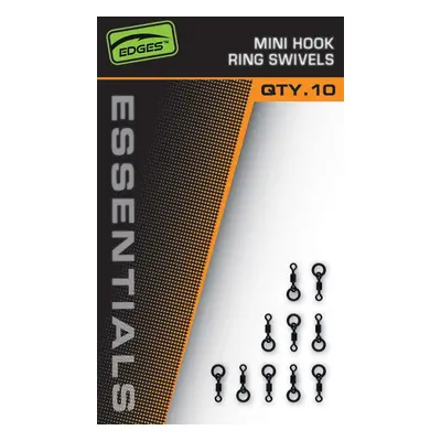 Fox obratlíky edges essentials mini hook ring swivels