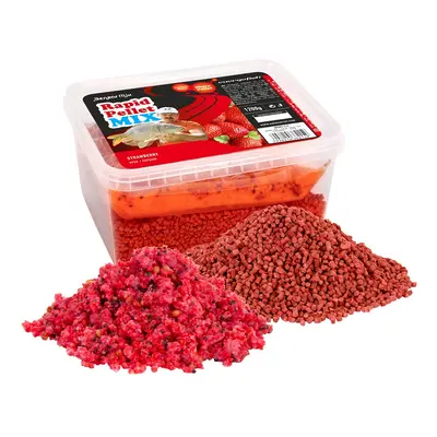 Benzar mix pelety rapid mix 1200 g - jahoda (červená)