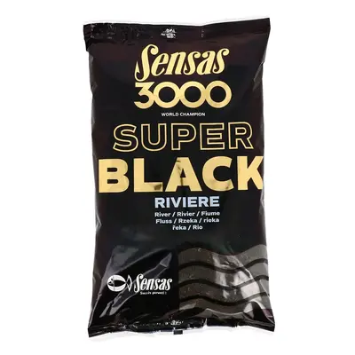 Sensas krmení 3000 super black 1kg-riviere