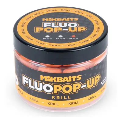 Mikbaits plovoucí boilie fluo krill 150 ml - 18 mm