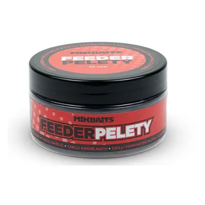 Mikbaits feeder pelety 100 ml 10 mm - chilli česnek