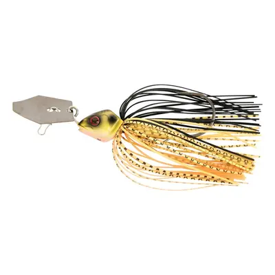 Fox rage třpytka chatterbait bladed jig black and gold - 21 g