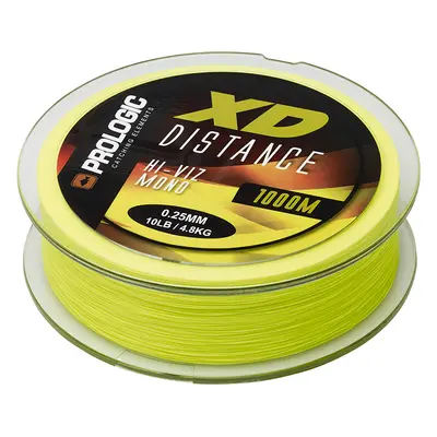 Prologic vlasec xd distance mono hi viz yellow 1000 m - průměr 0,30 mm / nosnost 6,6 kg