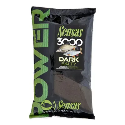 Sensas krmítková směs 3000 power dark salty 1 kg