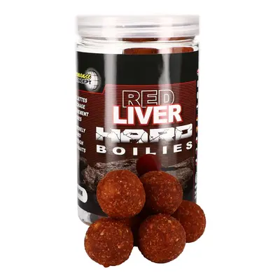 Starbaits boilie red liver hard 200 g - 24 mm