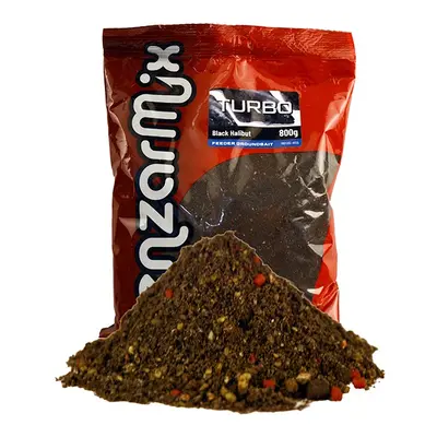 Benzar mix krmítková směs turbo feeder 800 g - black halibut