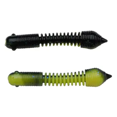 Berkley gumová nástraha powerbait power pillar black sunshine yellow - 5,5 cm 10 ks