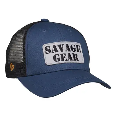 Savage gear kšiltovka logo badge cap one size teal blue