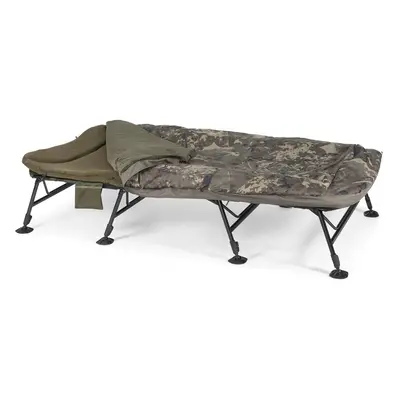 Nash lehátko se spacákem indulgence hd40 sleep system 8 legs camo emperor