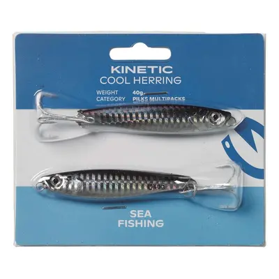 Kinetic pilker cool herring black silver 2 ks - 60 g