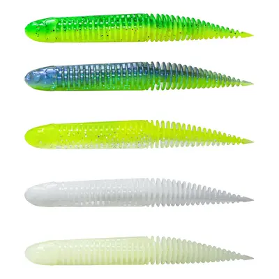 Savage gear gumová nástraha ned dragon tail slug dark water mix 5 ks - 7,2 cm 3 g