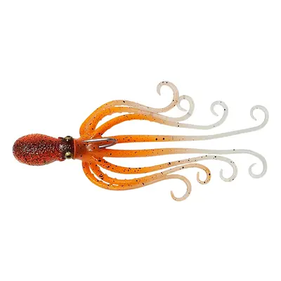 Savage gear gumová nástraha 3d octopus orange glow uv-20 cm 185 g