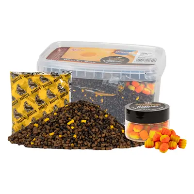 Benzar mix winter pellet box 400 g + twister nástraha + aroma sáček - ananas