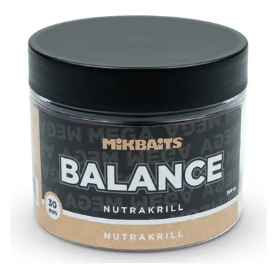 Mikbaits vyvážené boilie mega balance maniaq nutrakrill 300 ml 30 mm