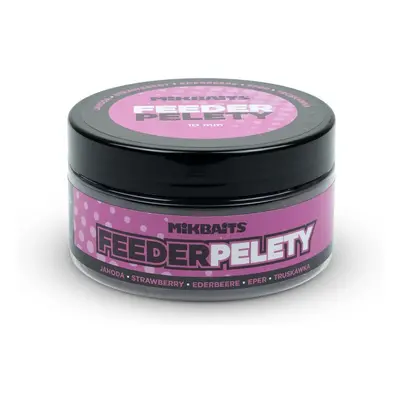 Mikbaits feeder pelety 100 ml 10 mm - jahoda