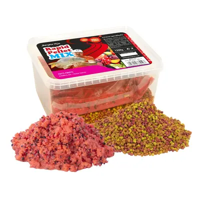 Benzar mix pelety rapid mix 1200 g - tutti frutti (žlutá-červená)