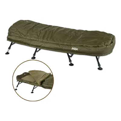 Giants fishing lehátko se spacákem bedchair/sleeping bag system rwx