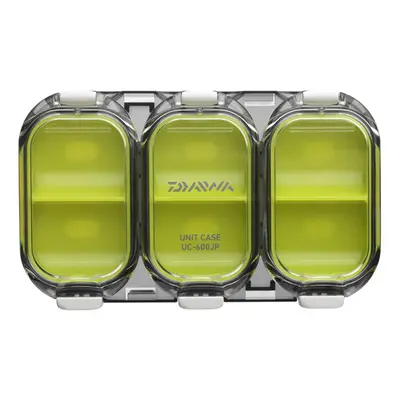 Daiwa vodotěsná krabička waterproof sealed unit case 600 zelená - 6 přihrádek