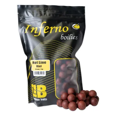 Carp inferno rozpustné boilies hot line xtazi - 1 kg 20 mm