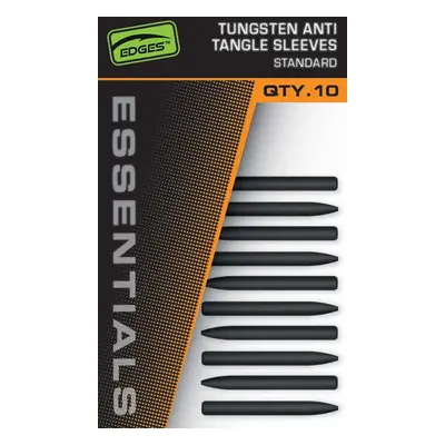 Fox převleky edges essentials tungsten anti tangle sleeve 10 ks - standard