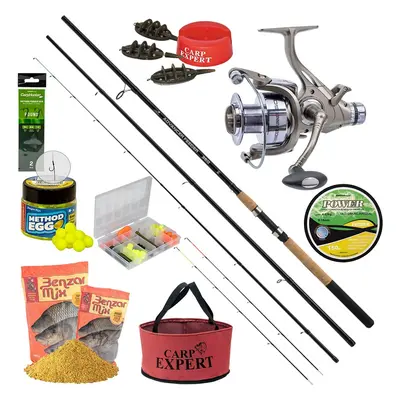 Carp expert prut set advancer method 3,9 m 50-100 g