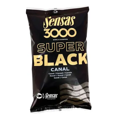 Sensas krmení 3000 super black 1kg-canal