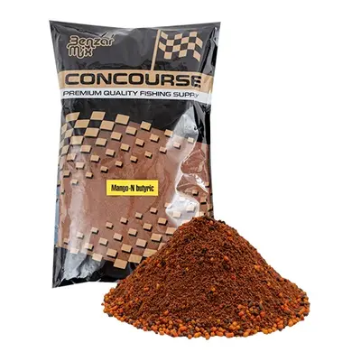 Benzar mix krmítková směs s peletkami concourse method 800 g - mango n-butyric