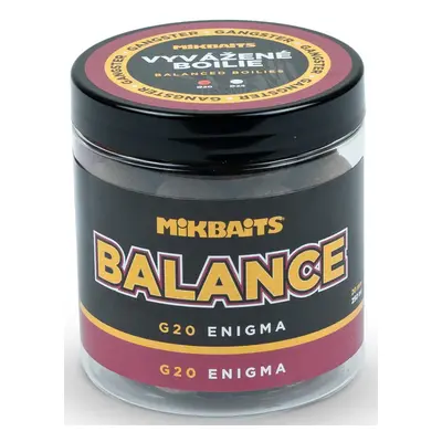 Mikbaits vyvážené boilie gangster balance g20 enigma 250 ml - 20 mm