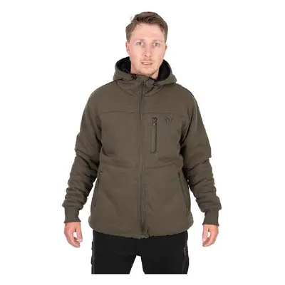 Fox bunda collection sherpa jacket green black - s