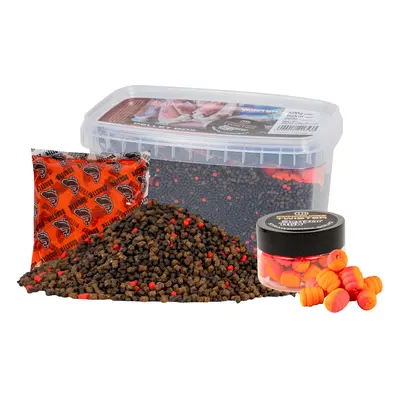 Benzar mix winter pellet box 400 g + twister nástraha + aroma sáček - squid