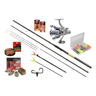 Carp expert prut starfish method feeder set 3,6 m 80-150 g + naviják a přislušenství