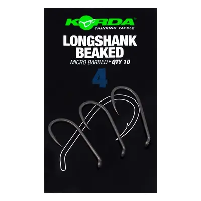 Korda háčky longshank beaked barbed 10 ks - velikost 4