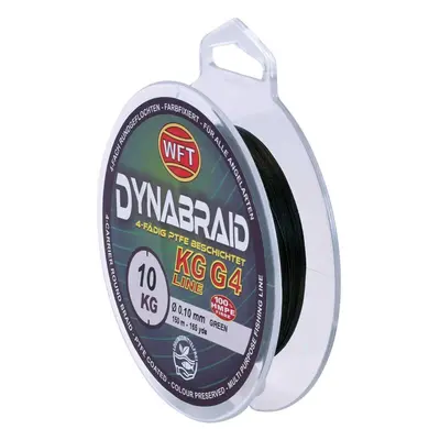 Wft splétaná šňůra round dynamix g4 green 150 m - 0,25 mm 26 kg