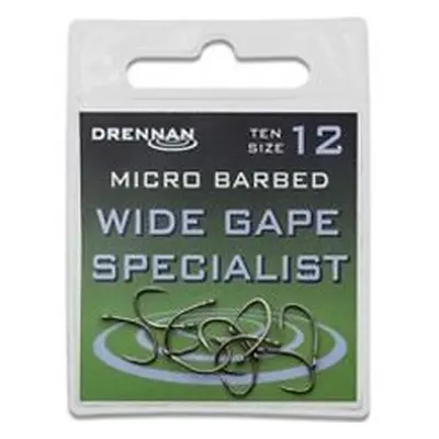 Drennan háčky wide gape specialist - velikost 18