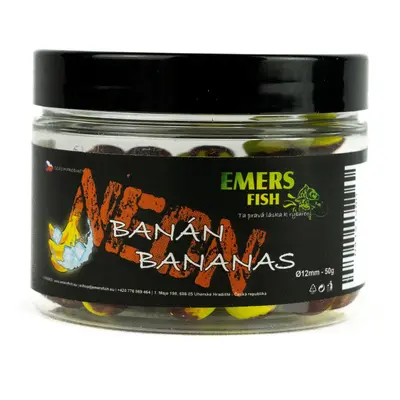 Emersfish boilie neonky banán bananas 50 g - 12 mm