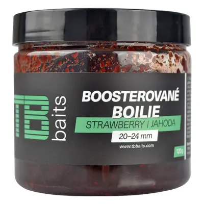 Tb baits boosterované boilie strawberry 120 g 20-24 mm