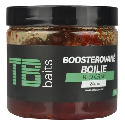 Tb baits boosterované boilie red crab 120 g - 24 mm