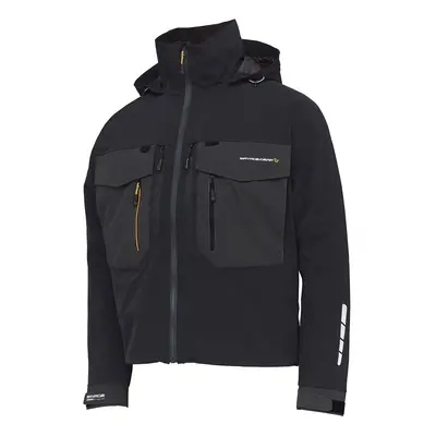 Savage gear bunda sg6 wading jacket black grey - m