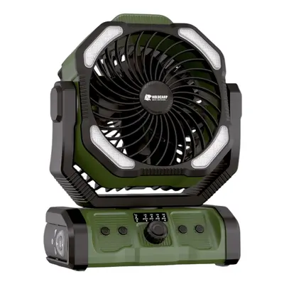 Holdcarp větrák rechargeable doublemotor fan