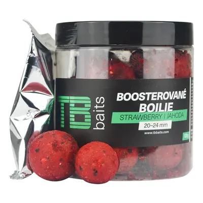 Tb baits boosterované boilie strawberry 120 g 20-24 mm