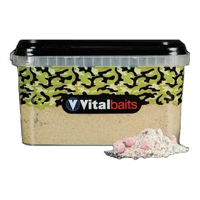 Vitalbaits vnadící směs strawberry nutty bucket 3kg