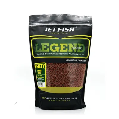 Jet fish pelety legend range banán chilli 1 kg - 4 mm